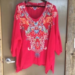 2x Fuschia Johnny Was summer weight